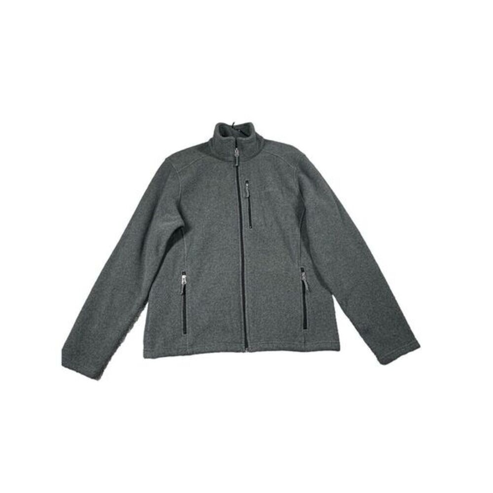 Polo Ralph Lauren Sweater‎ Mens Size L Large Gray Knit Pima Cotton 1/4 Zip